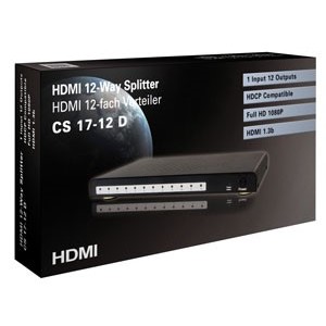HDMI Splitter 12-voudig HD